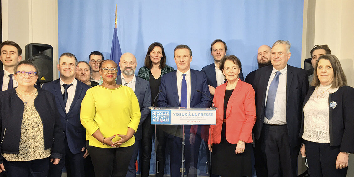Équipe campagne présidentielle 2022 Nicolas Dupont-Aignan